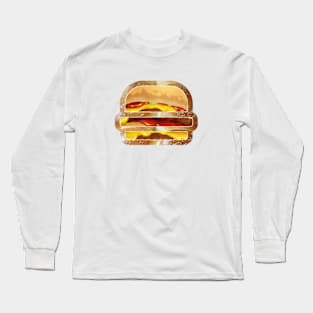 Anime Burger Long Sleeve T-Shirt